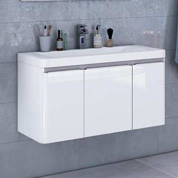 Комплект мебели Aquaton Шерилл 85 белый - 1