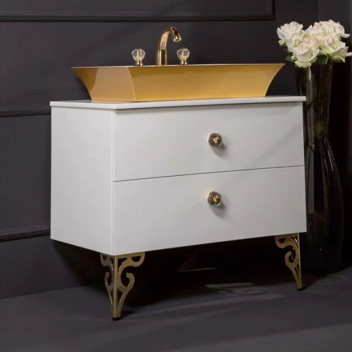 Тумба под раковину Armadi Art NeoArt 80 белый 831-080-WH - 0