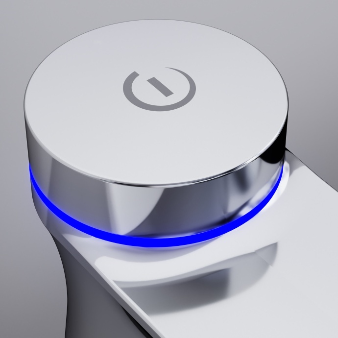 Термостат Am.Pm Inspire V2.0 F50A93400 TouchReel электронный, для раковины, с донным клапаном - 7