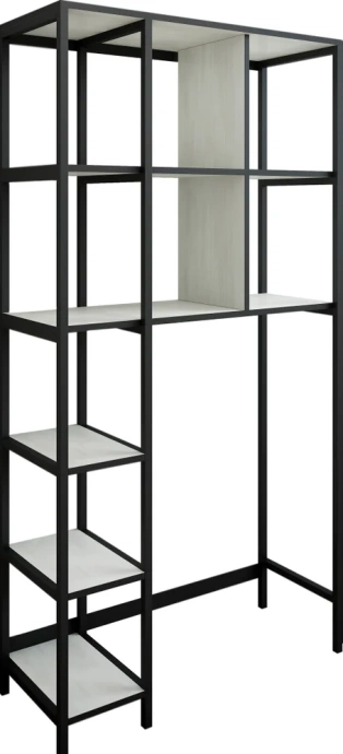 Шкаф Sanflor Лофт 170х86 черный муар  С08089 - 3