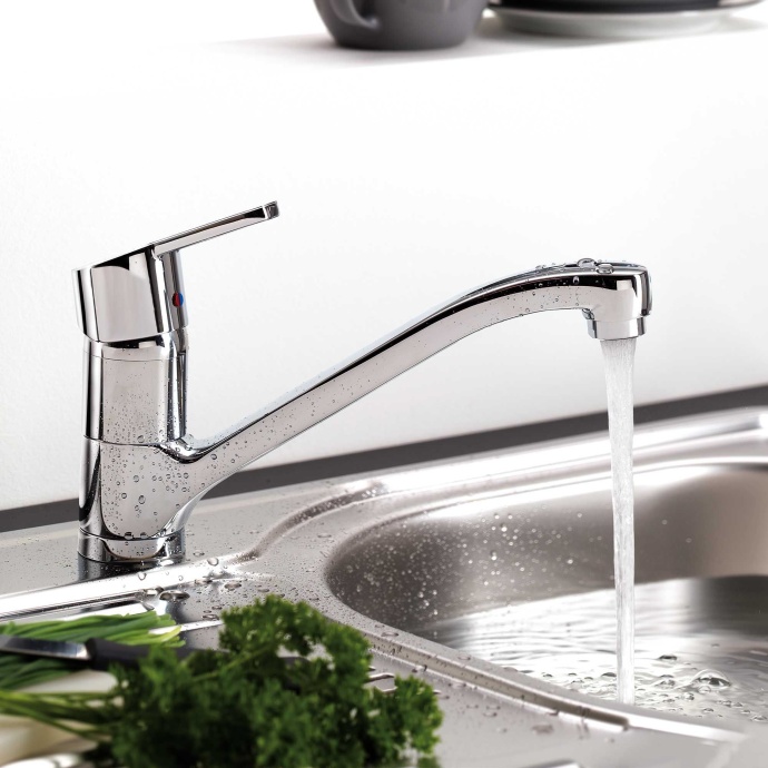 Смеситель для кухонной мойки Kludi Logo Neo хром  379130575 - 1