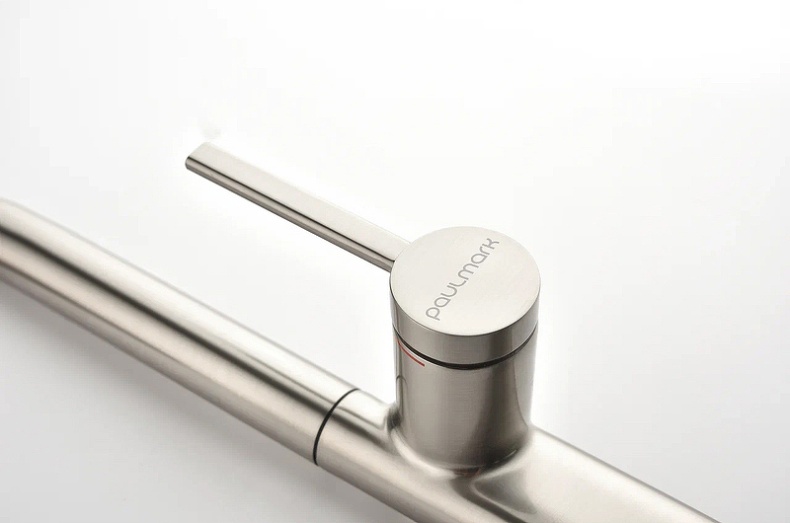 Смеситель для кухни Paulmark Neo сталь Ne214419-Ni - 8