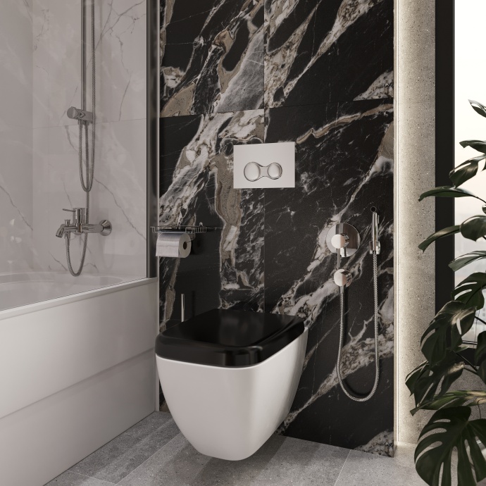 Держатель туалетной бумаги DIWO Смоленск П16544 хром - 1