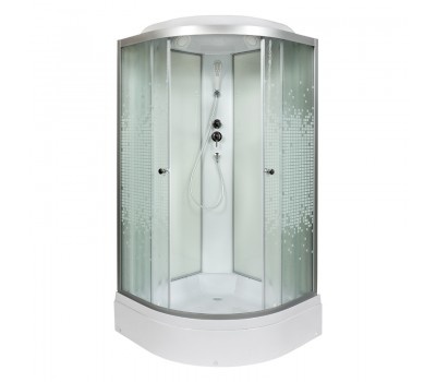 Душевая кабина Deto 80х80 хром  L780 - 0