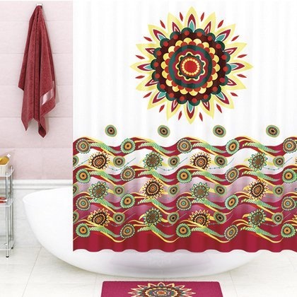 Штора для ванной Wasserkraft Isen SC-40101 - 0