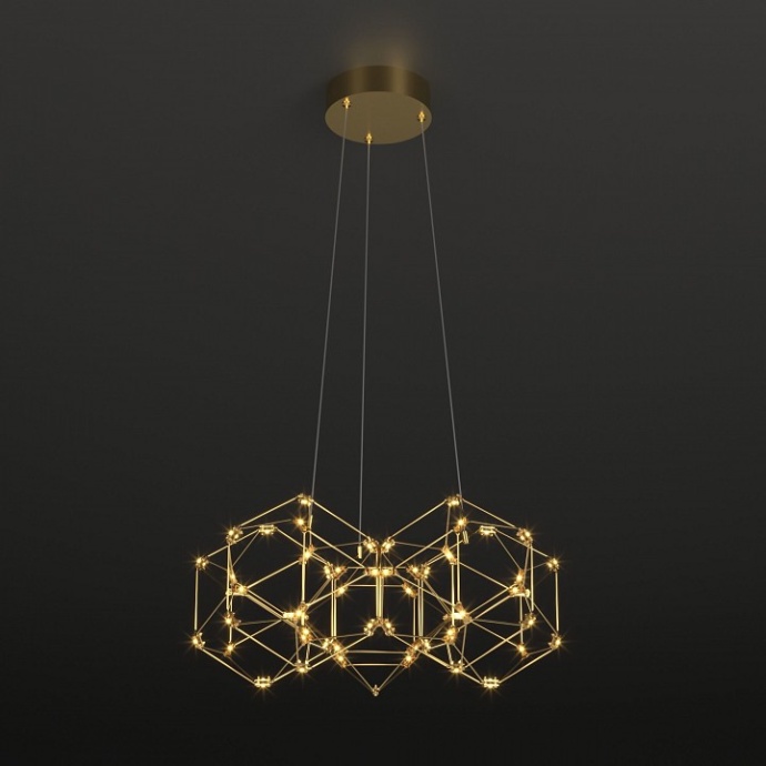 Подвесная люстра Eurosvet Uma 90169/5 медь - 1