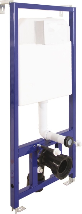 Система инсталляции для унитазов Berges Wasserhaus Novum L1 с белой кнопкой смыва 040211 - 2