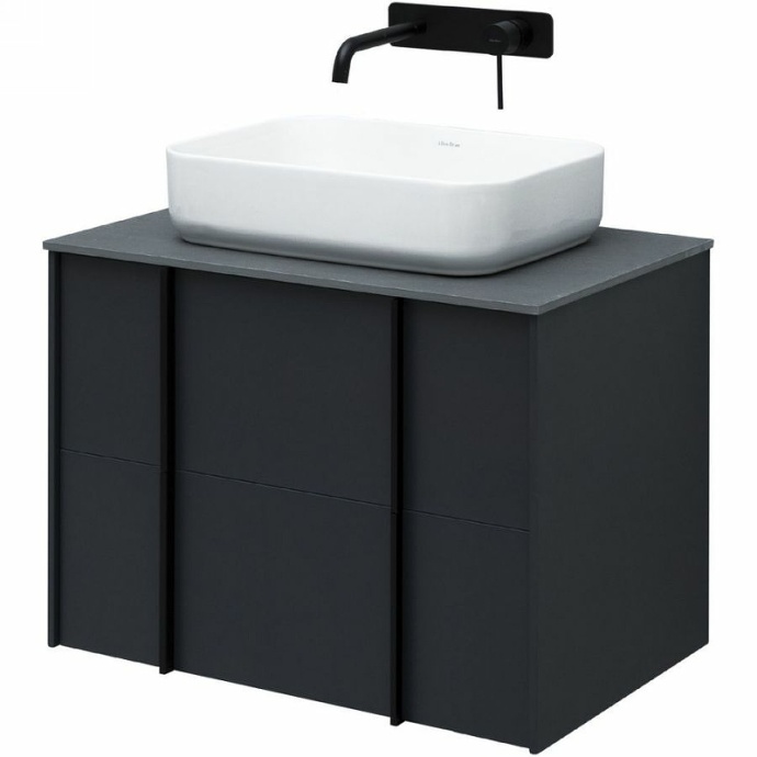 Тумба под раковину Allen Brau Reality 70 черный матовый 1.32004.AM - 2