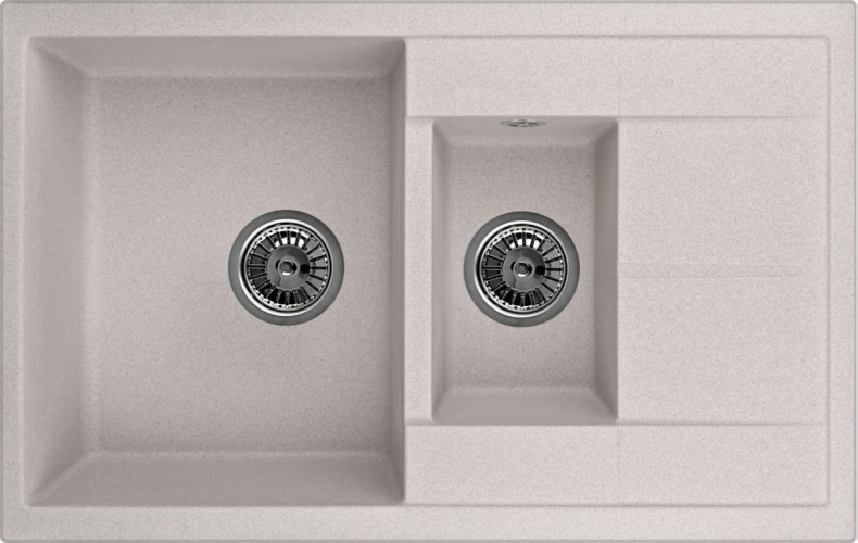 Мойка кухонная Granula GR-7802 арктик - 0