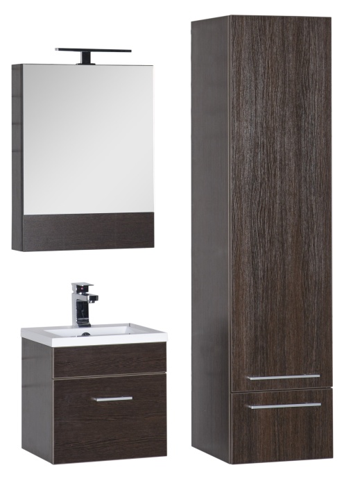 Шкаф-пенал Aquanet Нота венге 00159112 - 6