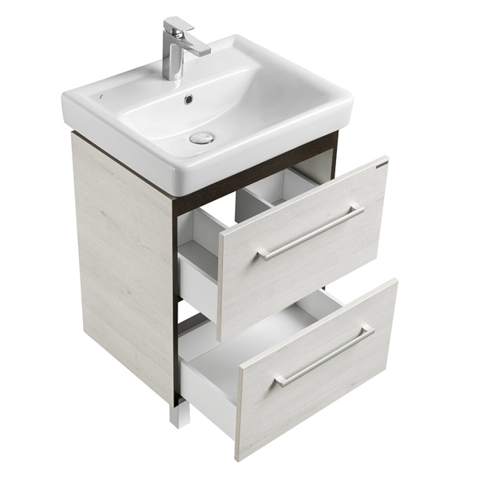 Тумба под раковину Aquaton Ронда 60 светлое дерево 1A205001RSC20 - 2