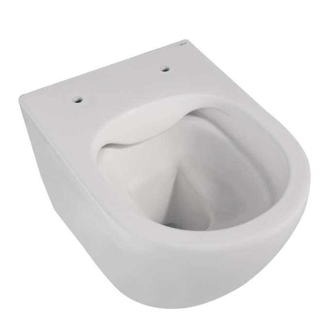 Унитаз ABBER Bequem AC1100MW подвесной белый матовый, безободковый - 7