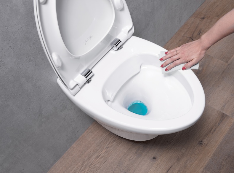 Унитаз подвесной Jacob Delafon Nouvelle Vague с крышкой, белый (EDK102-00) - 3