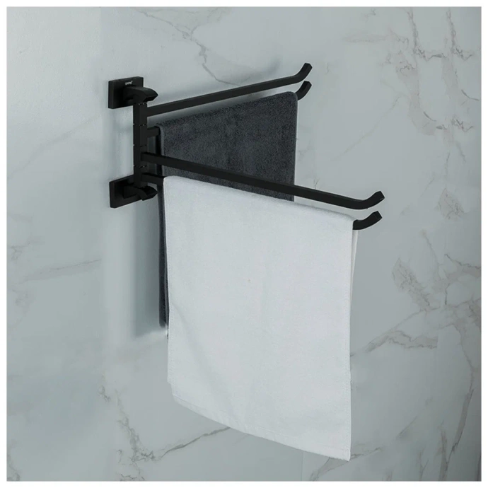 Полотенцедержатель Gappo 48 черный матовый G0714-6 - 1