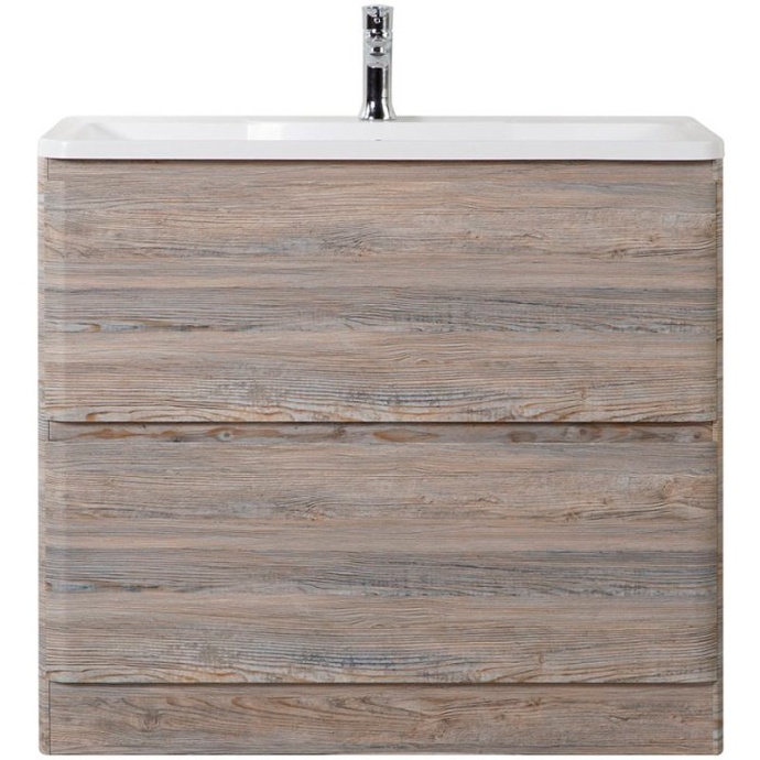 Тумба с раковиной BelBagno 90 светлое дерево - 0