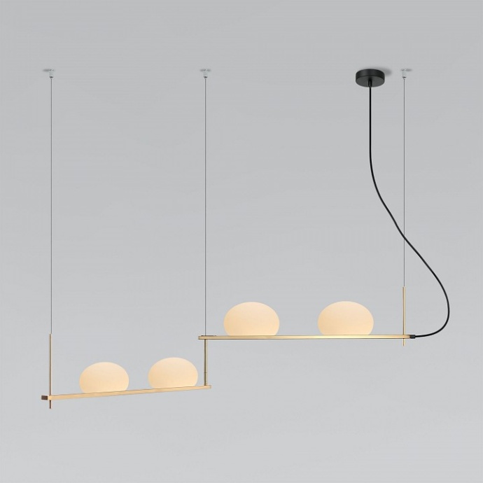 Подвесной светильник Eurosvet Stair 70145/4 латунь - 0