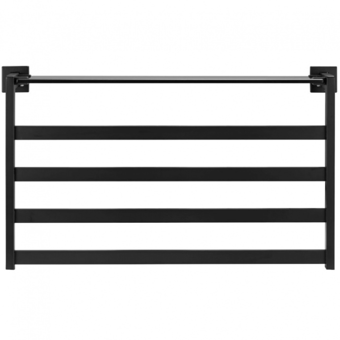 Полотенцесушитель электрический Black&White Moon 58х35 черный матовый 333BN - 0