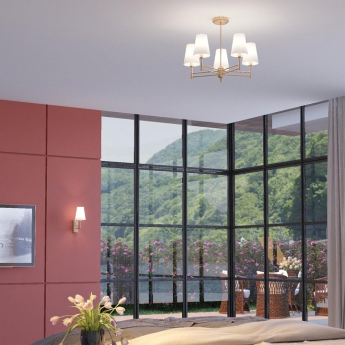 Подвесная люстра Lumion Neoclassi Doris 4436/5C - 2