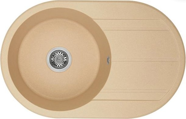 Мойка кухонная AQUATON Амира латте 1A712932AI260 - 0