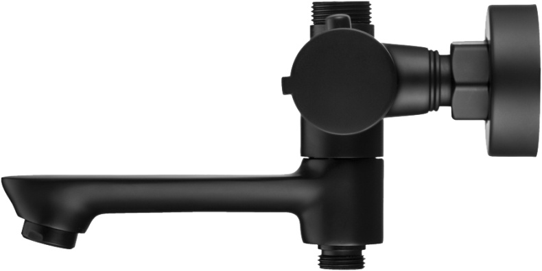 Термостатический смеситель для ванны Swedbe Hermes черный матовый  9042B - 4