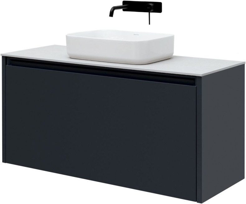 Тумба под раковину Allen Brau Fantasy 120 черный матовый 1.11006.AM - 0