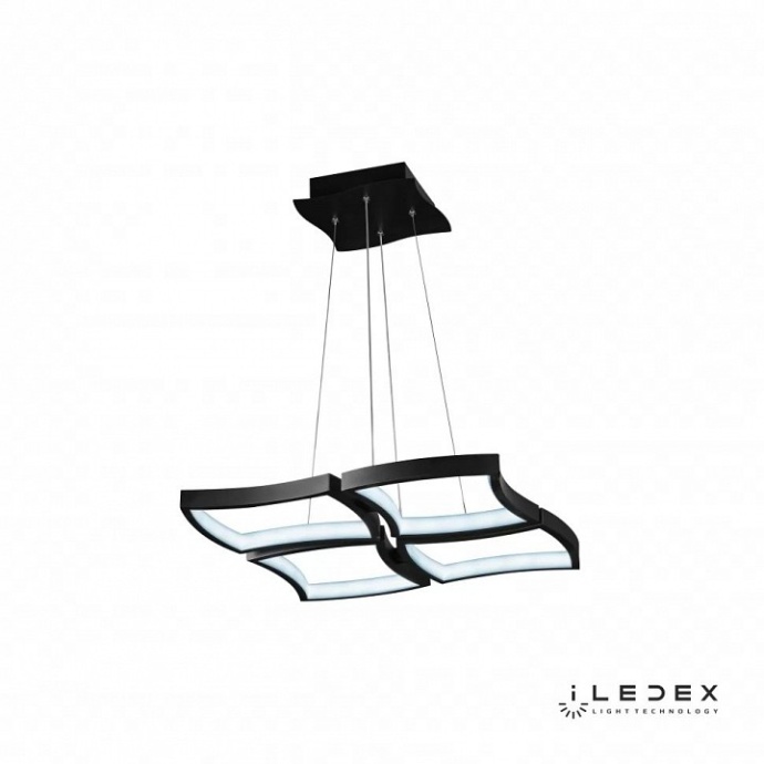 Подвесная люстра iLedex Roomy 8196-4-D-T BK - 3