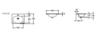 Комплект мебели BelBagno Etna 50 R светлое дерево - 13