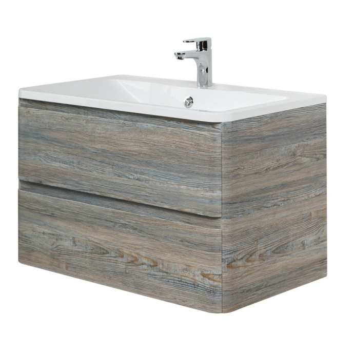 Тумба с раковиной BelBagno Albano 100 светлое дерево - 2