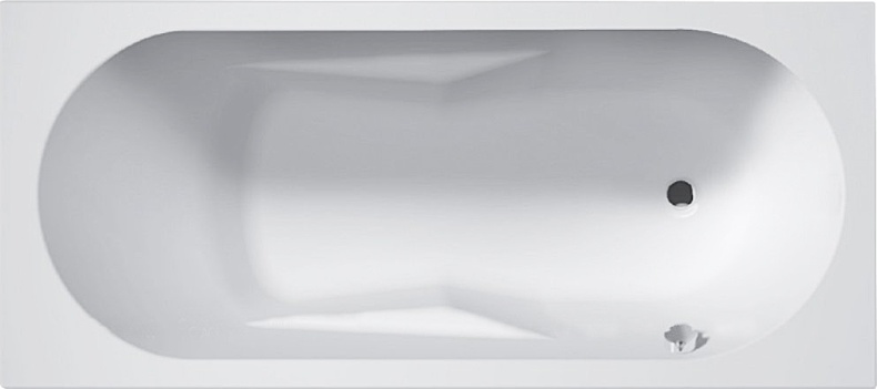 Акриловая ванна Riho Bathtubs Lazy 170х75 R B079001005 - 0