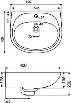 Рукомойник Santek Анимо 50 1.WH11.0.496 - 8
