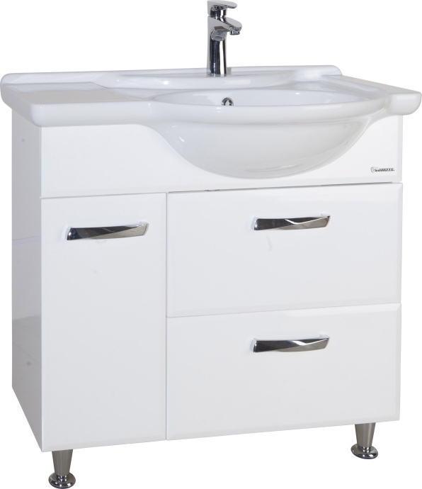 Тумба для комплекта Bellezza Балтика 90 R белая 4638915111014 - 0