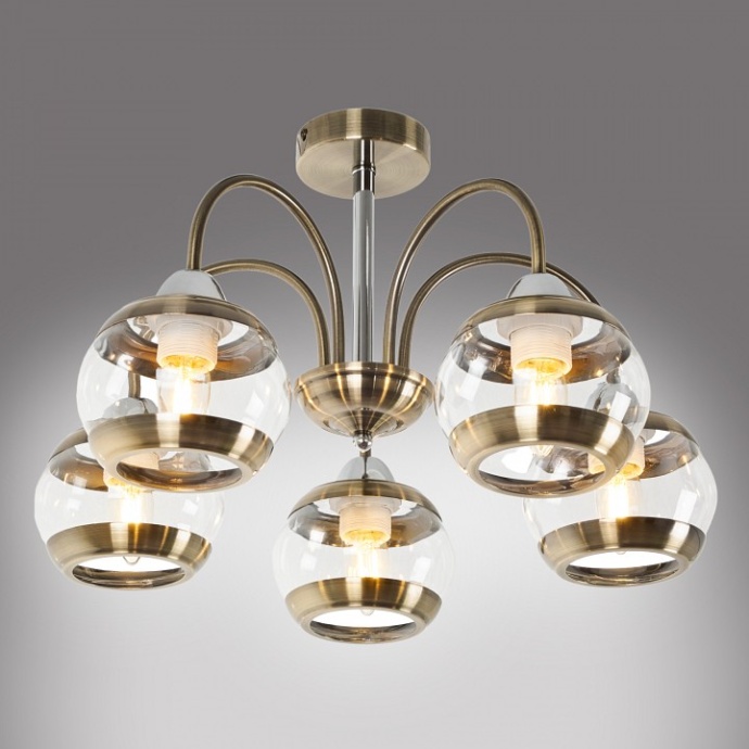 Люстра на штанге MyFar Kris MR1491-5C - 1