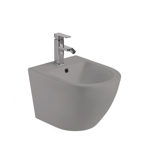 Биде подвесное WeltWasser WW MERZBACH 005 MT-GR матовый серый  10000003716 - 0