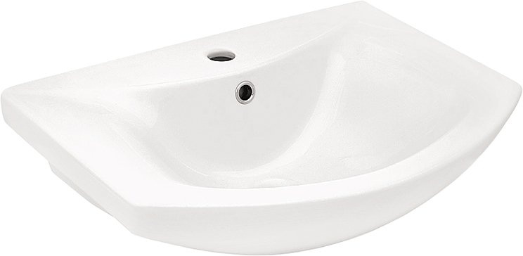 Мебель для ванной Бриклаер Бали 60 светлая лиственница, белый глянец - 8