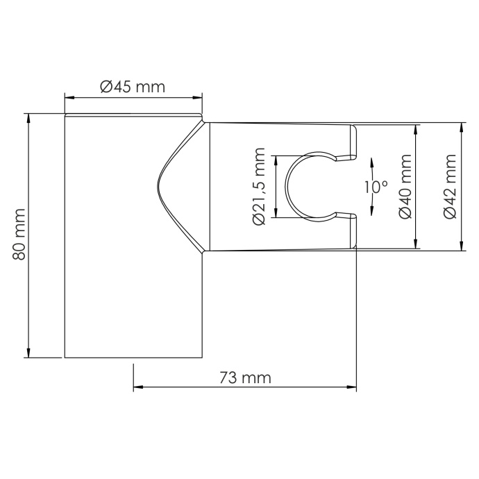 NEW A319 Настенный держатель лейки - 2
