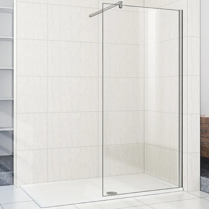 Душевая перегородка WeltWasser WW400 70G-1 70х185 хром  10000006279 - 0