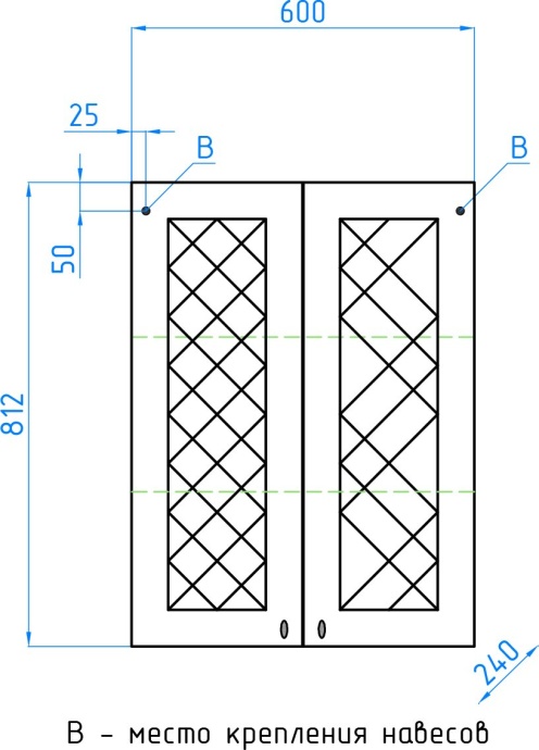 Шкаф Style Line Канна 60 см  ЛС-00000344 - 5