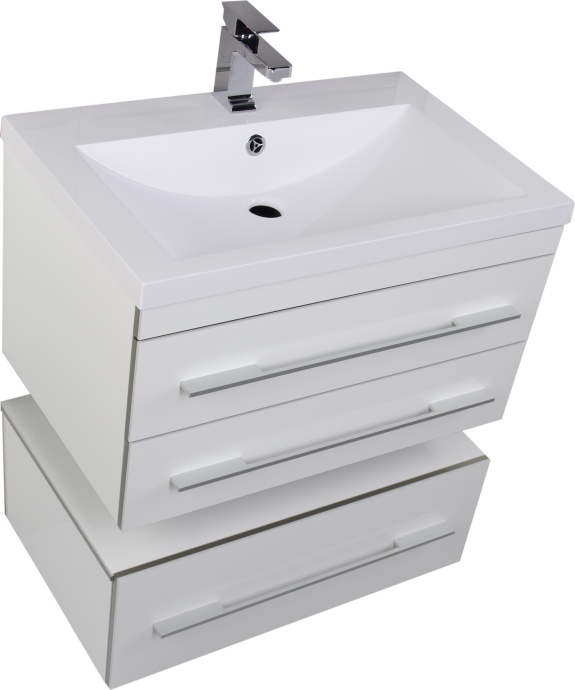 Мебель для ванной Aquanet Верона 75 подвесная белая 176669 - 14