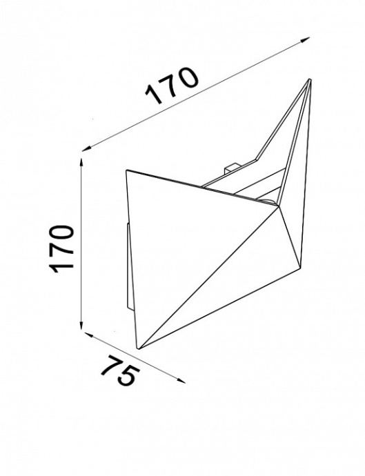 Уличный настенный светодиодный светильник Maytoni Beekman O802WL-L7B - 3