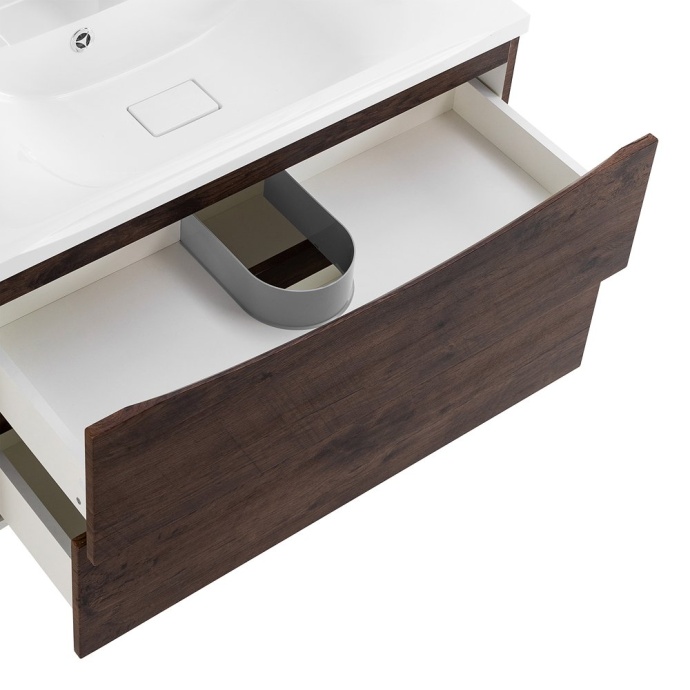 Тумба под раковину BelBagno Marino 100 темное дерево MARINO-H60-1000-2C-SO-RW-P - 5