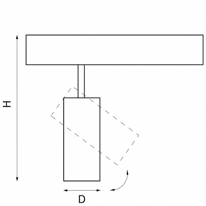 Светильник на штанге Lightstar Teta 205037R - 4