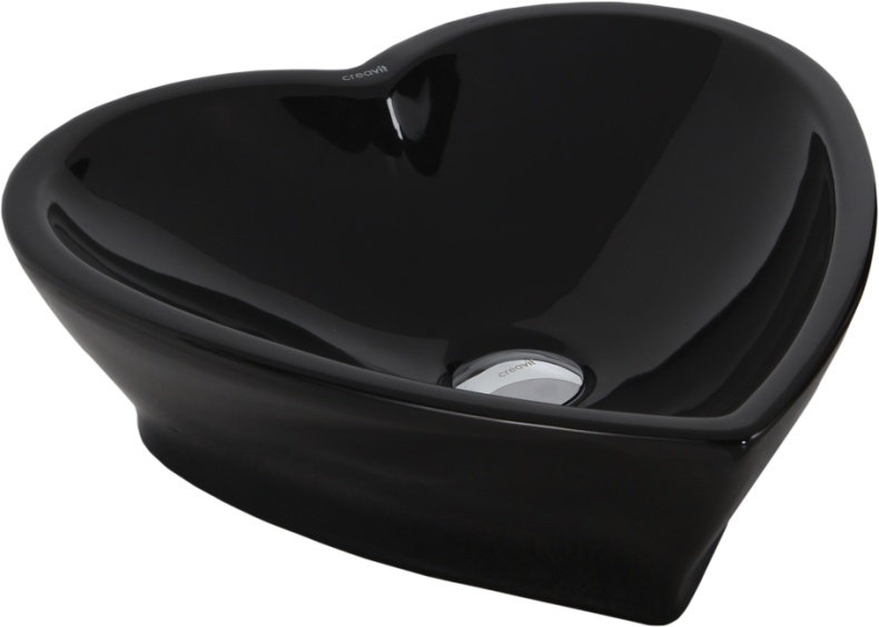 Рукомойник Creavit TP149 черный TP149-00SI00E-0000 - 0