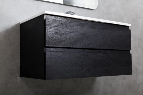 Тумба под раковину Cezares Molveno 80х50 Nero  MOLVENO-80-2C-SO-NR - 1