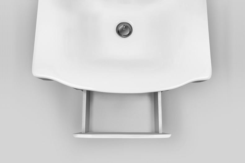 Тумба для комплекта Am.Pm Like 65 напольная, белый глянец M80FSX0652WG - 6