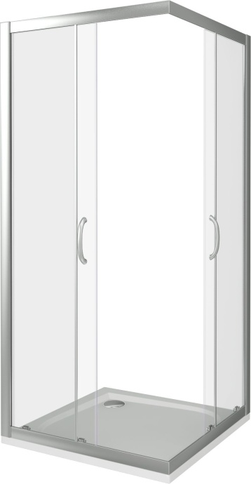 Душевой уголок Good Door Infinity CR-80-C-CH 80x80 ИН00014 - 3