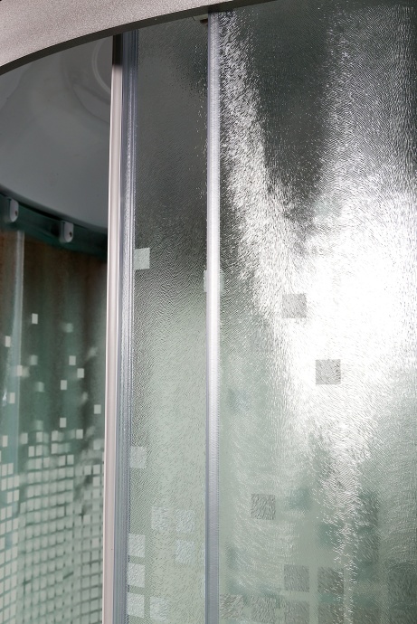 Душевая кабина DETO L990EL с высоким поддоном, с сиденьем - 7