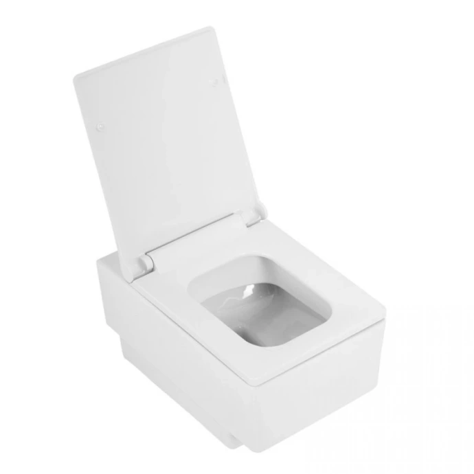 Чаша для унитаза подвесного Cezares Cadro белый  CZR-4823-CHR - 1