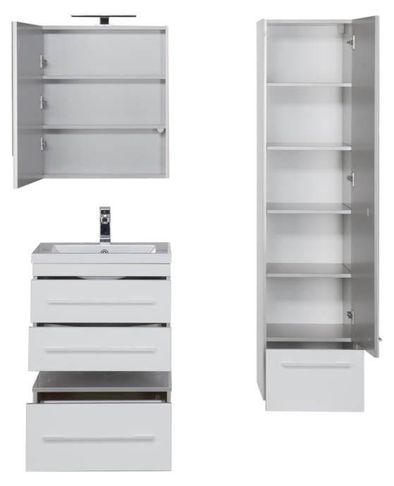 Шкаф-пенал Aquanet Верона R белый 176672 - 17