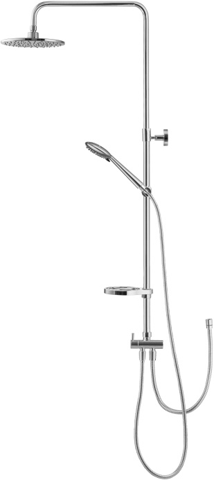 Душевая стойка Swedbe Calypso хром  5075 - 5