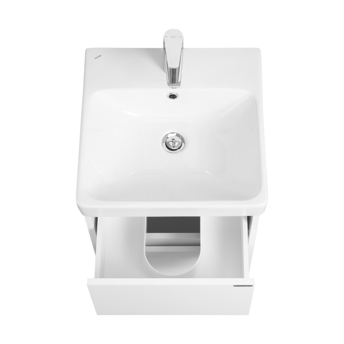 Тумба под раковину Aquaton Сканди 45 белый  1A251601SD010 - 3
